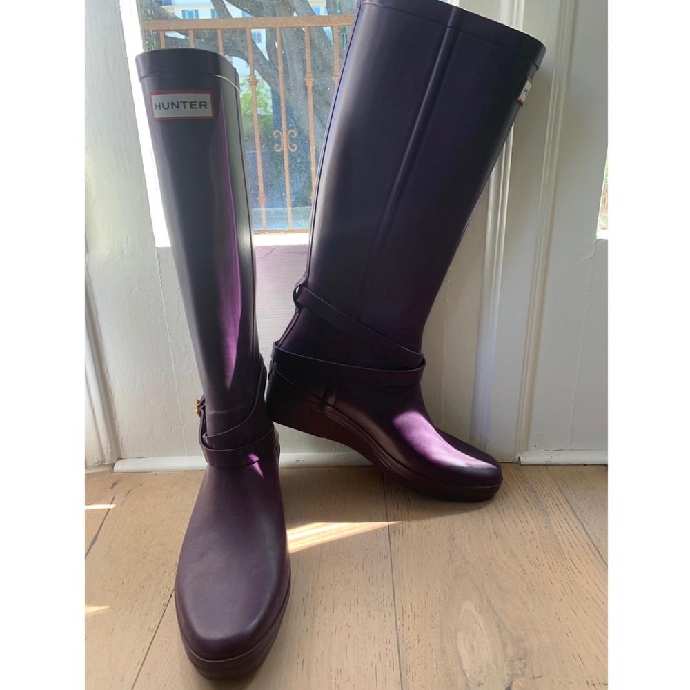 Hunter ‘Andora’ Wedge Rain Boot